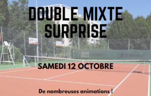 Doubles mixtes surprise Octobre 2019