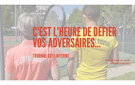 Tournoi défi interne 2019-2020