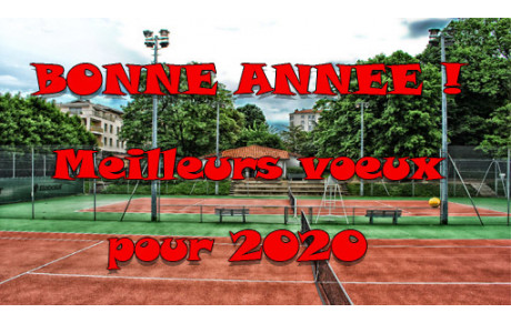 Le TCCR vous souhaite une très Bonne Année 2020 !
