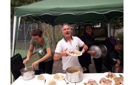 Journée Accueil des nouveaux membres: Double Mixte Surprise et Choucroute